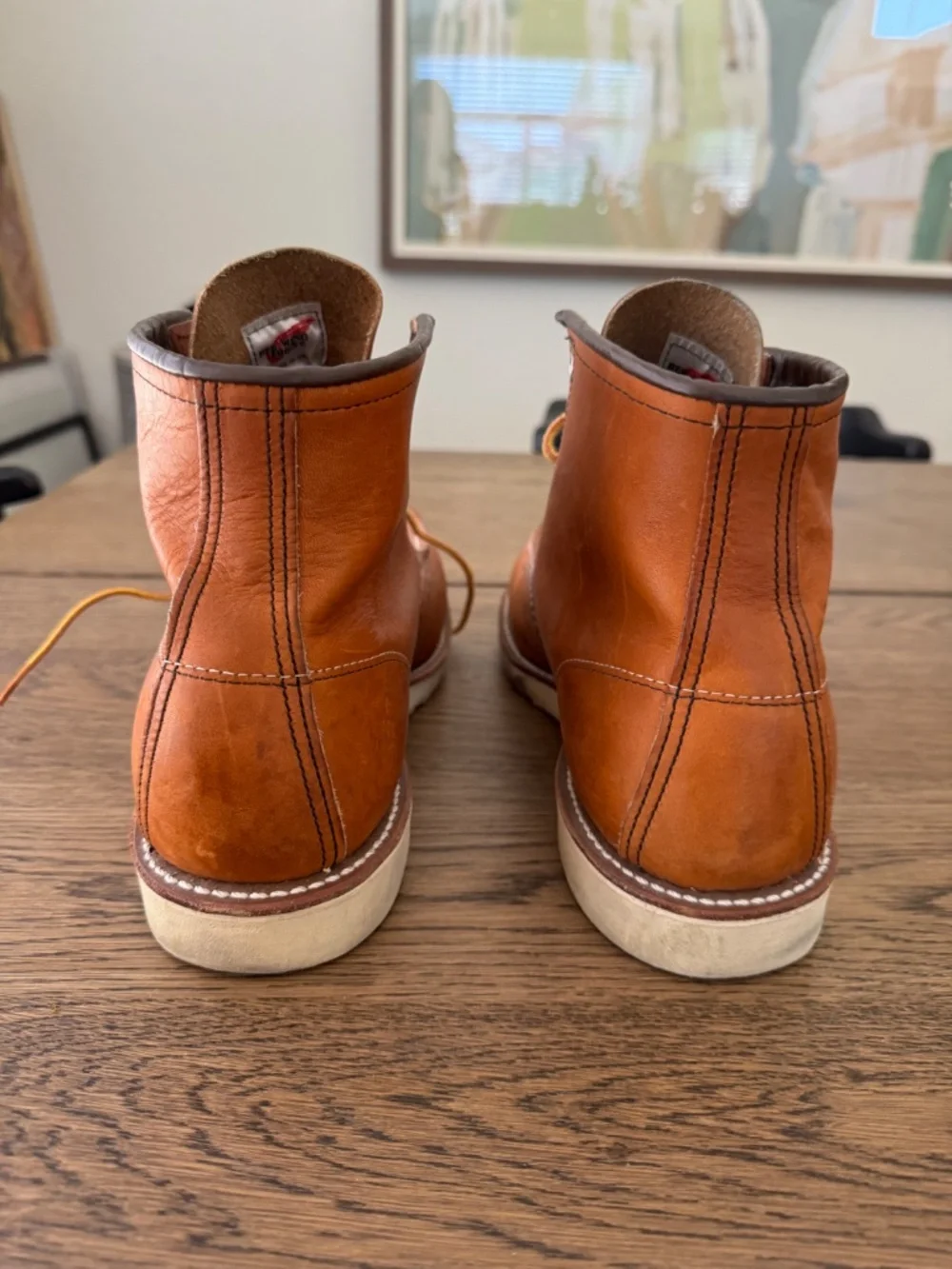 Red Wing Men's Boot in Oro Legacy Leather